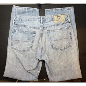 Polo Ralph Lauren Men’s Classic Walker straight jeans 31x30 Light Wash